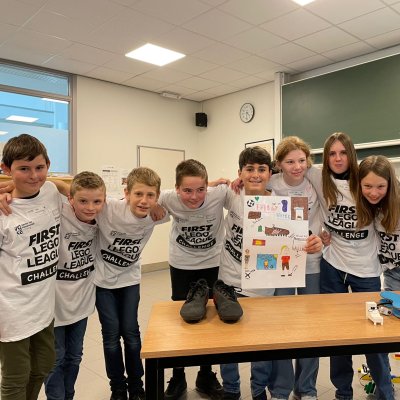 ACE ingenieursbureau Lummen trotse sponsor First Lego League